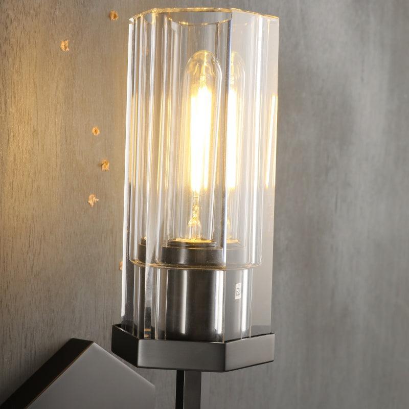 Lameth Hexagonal Wall Sconce 14"19"