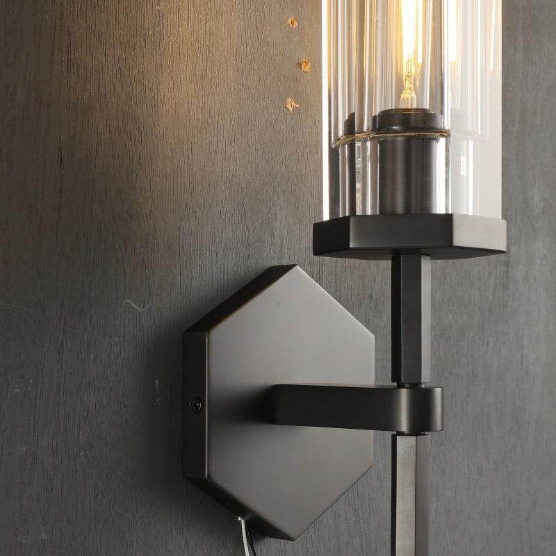 Lameth Hexagonal Wall Sconce 14"19"