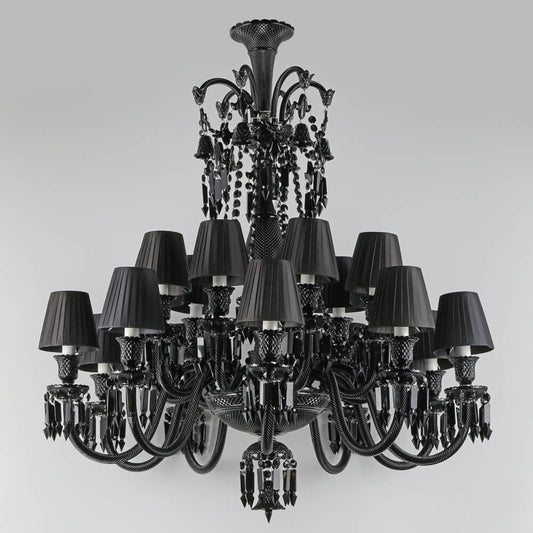 Black Baccarat Zenith 18 lights chandelier