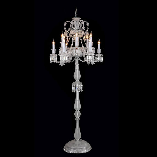 Baccarat ZÉNITH CANDELABRA with Fabric shade