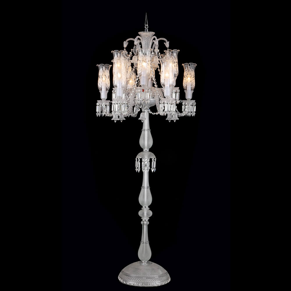 ZÉNITH CANDELABRA with Glass shade