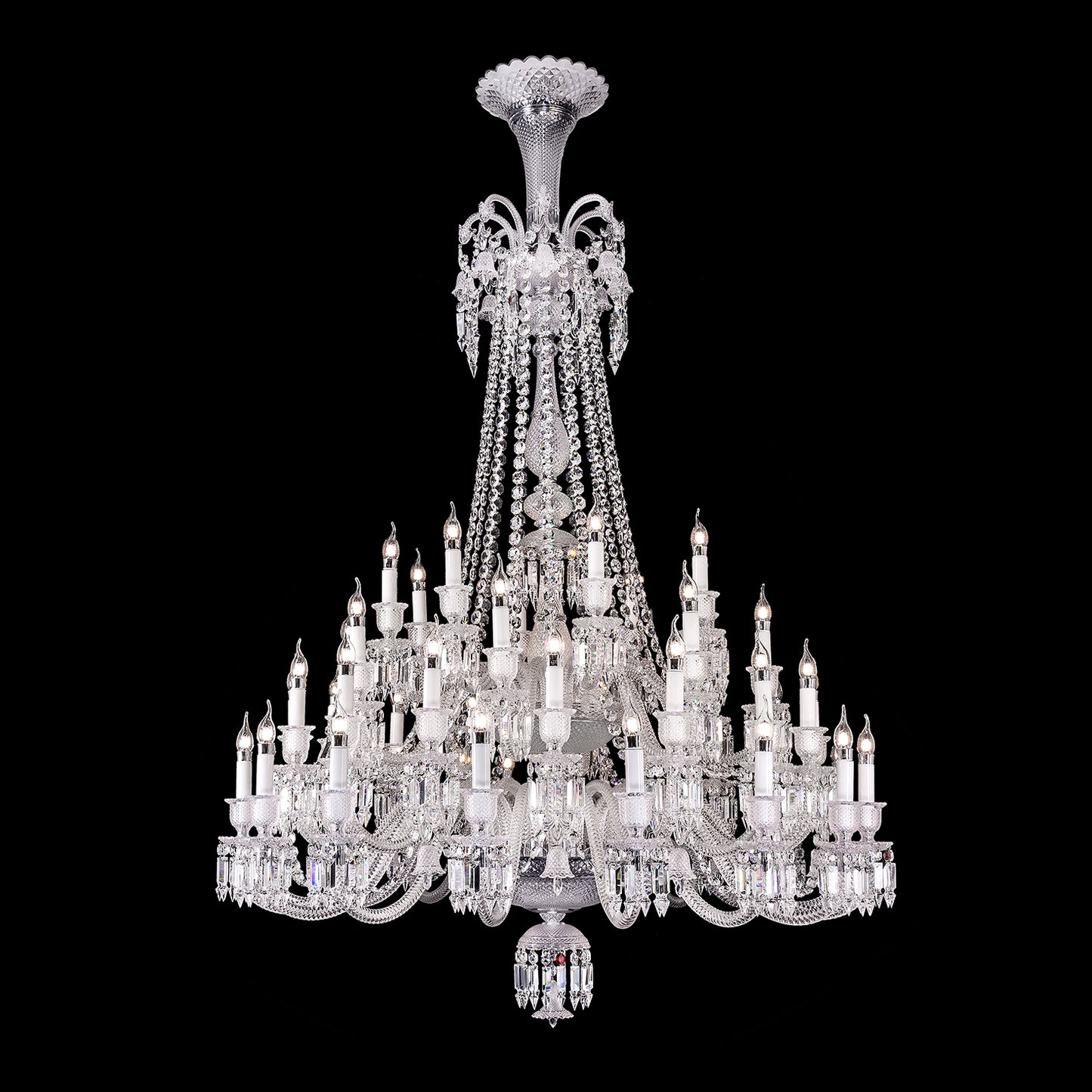 48 lights Traditional Baccarat Zenith Crystal Chandelier