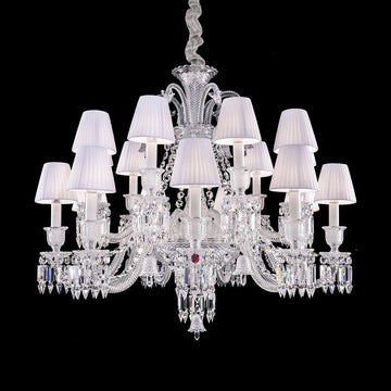 18 lights Baccarat zenith chandelier