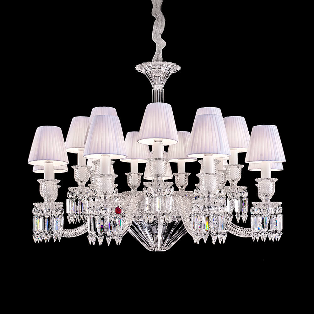 Baccarat 18 lights short Zenith Chandelier