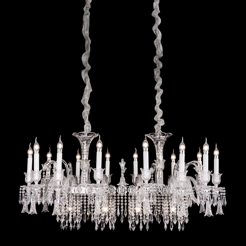 14 Lights Bell Dinning Crystal Baccarat chandelier