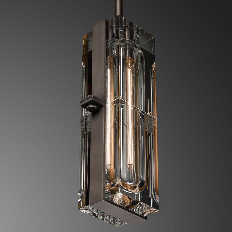 Yagern Modern Crystal Brass Pendant Light